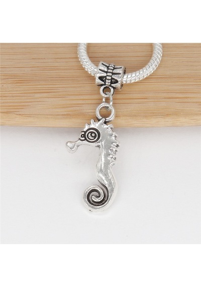 Worldshop Gümüş Deniz Atı Charm Bileklik Uyumlu