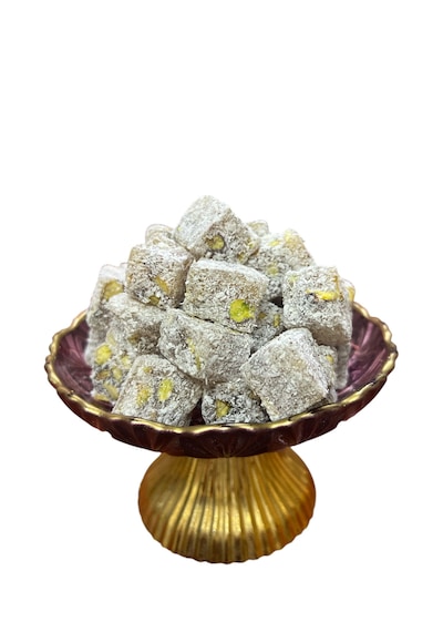 Çifte Kavrulmuş Antep Fıstıklı Hindistan Cevizli Lokum 1 Kg