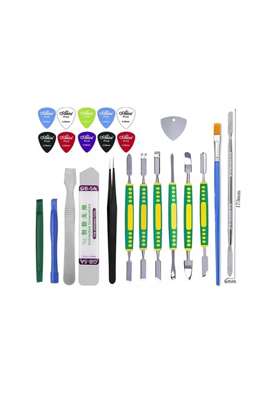 Çok Amaçlı Bilgisayar Tv Notebook Laptop Tablet Telefon Pc Metal Sökme Çubuk Spatula Pena Tamir Onarım Seti56