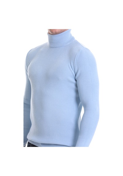 Hatemoğlu Mavi Slim Fit Fitilli Balıkçı Yaka Yünlü Triko Kazak 34232023a0 Mavi Hatemoğlu Mavi Slim Fit Fitilli Balıkçı Yaka Yünlü Triko Kazak 34232023a0 Mavi