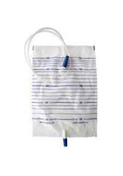 Ayset Steril Idrar Torbası Düz Musluklu 2000ml 10 Lu 5 Paket