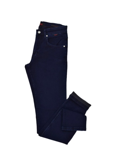 Erkek Lacivert Silim Fit 5 Cepli Jeans Pantolon Bgl-st03820 Lacivert