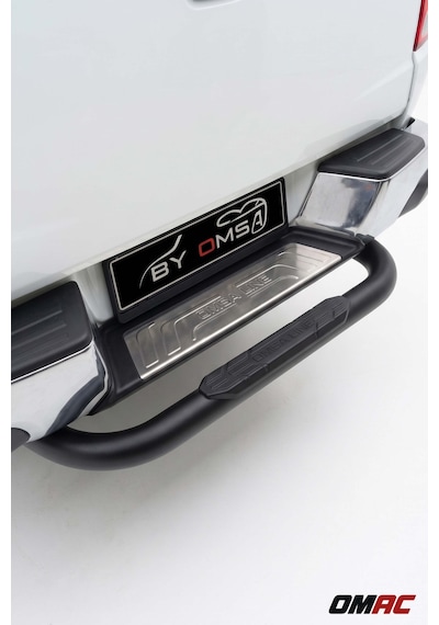Ssangyong Kgm Musso 2026 Uyumlu Araca Özel Amazon Arka Koruma 76mm Siyah