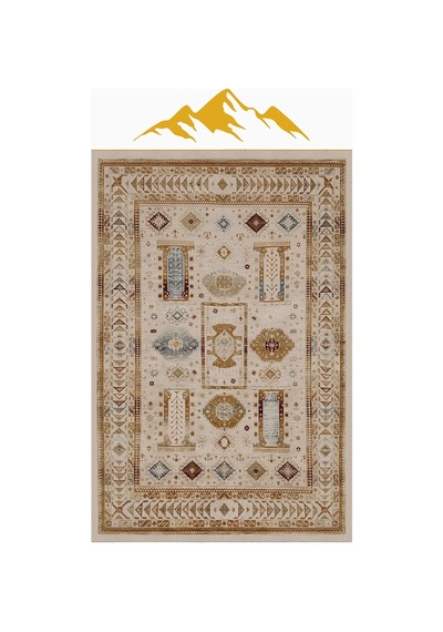 Modern Sisal Serisi Dijital Baskı Sisal Dokuma Halı Slh036 Renkli