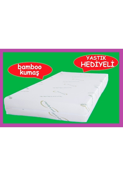 Yatakmerkezi Visco Yatak Bambo Kumaş Hr Teknolojisi