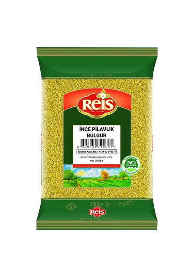 Reis Midyat Bulgur 2,5 Kg - Orta Kırım Pilavlık Bulgur - Tekli Tarı
