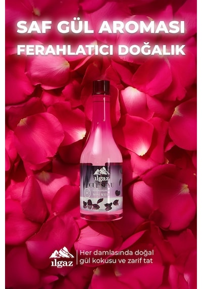 Ilgaz Doğal Gıdaya Eklenebilir ve İçilebilir Gül Suyu 3 x 400 ML