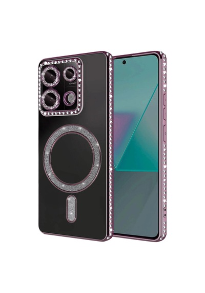 Durukar Redmi Note 13 Pro 4g Joke Simli Magneticsafe Kılıf - Pembe