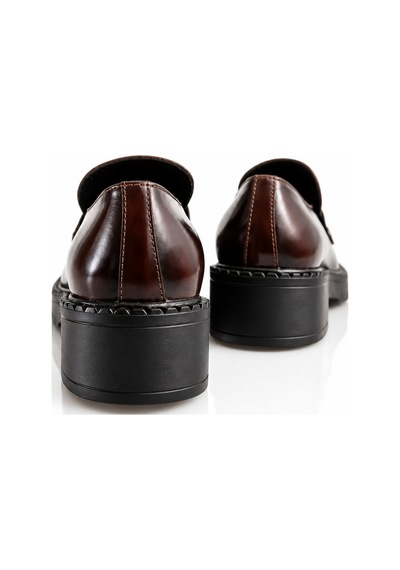 5in1Canpolat Bordo Klasik Loafer 20403