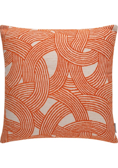 Mudo Home Nell Wave Kırlent Turuncu 50x50