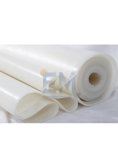 Silikon Levha Şeffaf 1 Mm En:1 Mt Boy: 0.5 Mt