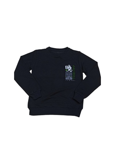 İrem Çocuk Giyim Erkek Çocuk /kız Çocuk Çift Taraf Anime Karakter Yazı Desenli Siyah Sweatshirt Siyah İrem Çocuk Giyim Erkek Çocuk /kız Çocuk Çift Taraf Anime Karakter Yazı Desenli Siyah Sweatshirt Siyah