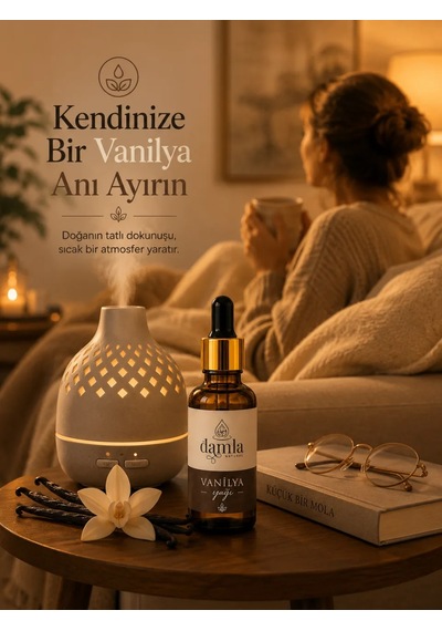 Biodamla Natural Vanilya Yağı 10 Ml