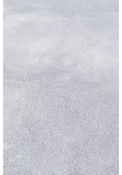 Vl Comfort Peluş Halı Gri Overloklu Gri