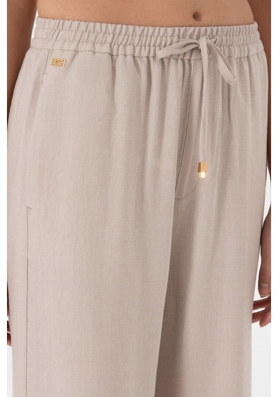 U.S. Polo Assn. Kadın Bej Looe Relax Fit Kanvas Pantolon 50309088-VR011 U.S. Polo Assn. Kadın Bej Looe Relax Fit Kanvas Pantolon 50309088-VR011