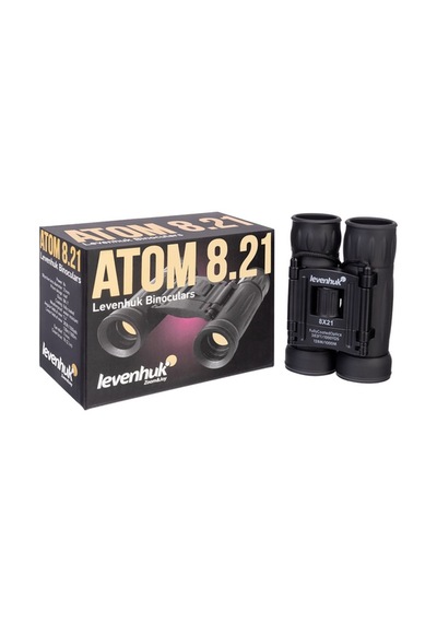 Levenhuk Atom 8x21 Dürbünler Siyah