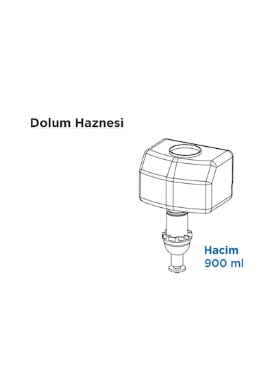 Otomatik Dezenfektan Ve Sıvı Sabun Dispenseri Hazneli
