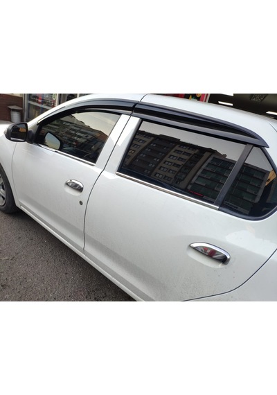 Clio Symbol Cam Alt Çıta Kromu 4 Parça