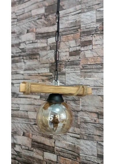 Camlı Rustik Avzie Ahşap