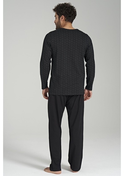 Pijadore 1687 Erkek Uzun Kollu Pijama Takımı 001
