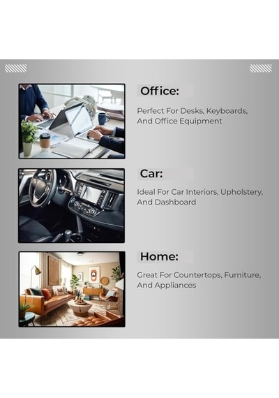 Ayrex Wonkey - Araç İçi Temizlik Fırçası Seti, Yumuşak Kıllı Detaylı Temizlik Fırçası, Ergonomik Tasarım Ar