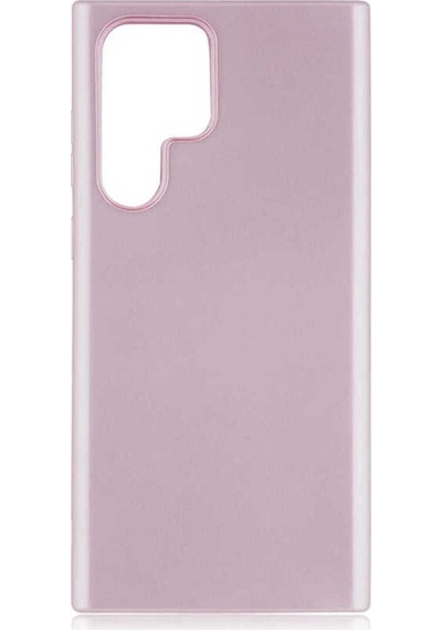 Galaxy S22 Ultra Kılıf Zore Premier Silikon Kapak Rose Gold