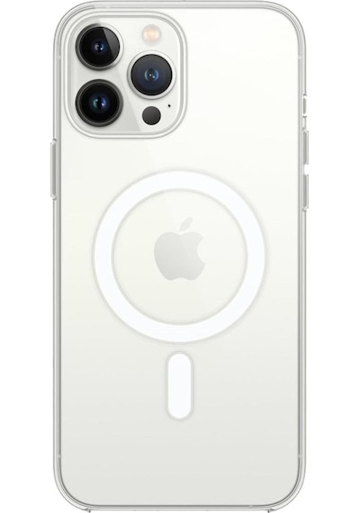Apple Uyumlu iPhone 14 Pro Max Kilif Magsafe Destekli Seffaf Silikon Kapak 558843819