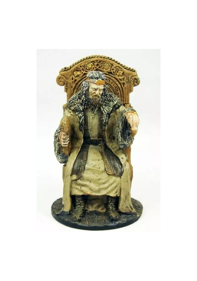 The Lord Of The Rings - Eaglemoss - 043 King Theoden Possessed At Edoras Koleksiyon Figürü