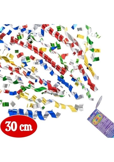 Karışık Renkli Konfeti 30 Cm Diğer