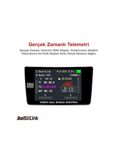 Radiolink R6dsm Mini 10 Kanal Uzaktan Kumanda Alıcısı Receiver W/ppm&s-bus At9&at9s&at10&at10ıı İle Uyumludur