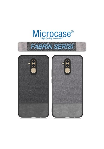 Huawei Mate 20 Lite Fabrik Serisi Kumas & Deri Desen Kilif 391898586