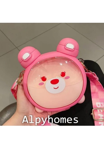 Alpyhomes Ayıcık Çanta Matara Suluk Diğer