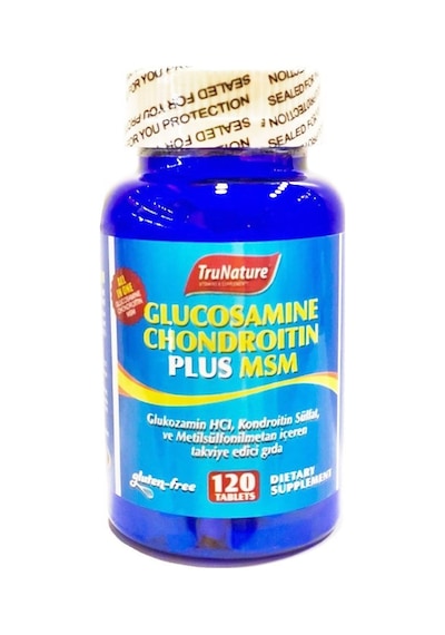 Trunature Glucosamine Chondroitin Plus Msm 120   Tablet