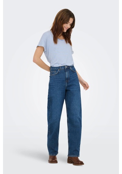 Jdy Jdysıssy Kadın Basic T-shirt Kısa Kollu O-neck T-shirt Açık Mavi