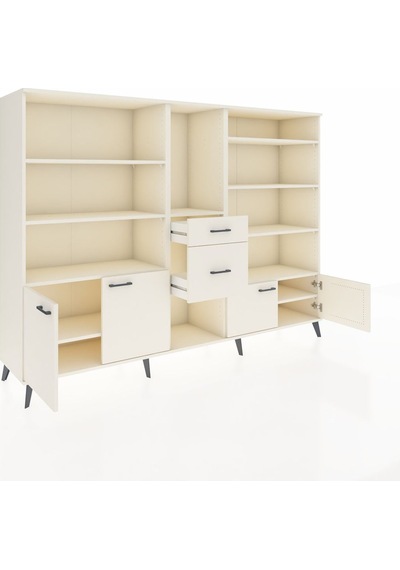 Hyperion Dolap 10 Raflı 2 Çekmeceli 4 Kapaklı 220x44x163 Aytaşı-a Aytaşı-aytaşı Hyperion Dolap 10 Raflı 2 Çekmeceli 4 Kapaklı 220x44x163 Aytaşı-a Aytaşı-aytaşı