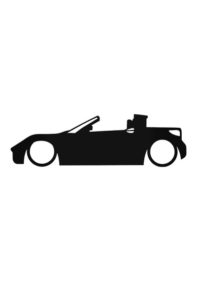 Smart Roadster Low Oto Özel Yeni Sticker 20 Cm