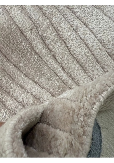 Hoom Rugs Sina Sante Soft Pink %100 Doğal Yün & Viskon El Dokuma Modern Halı Pembe