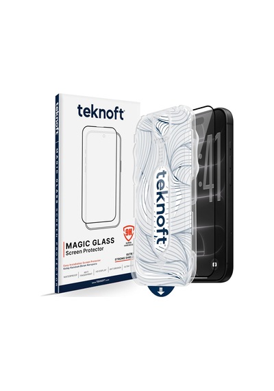 İphone 18 Pro / 17 Pro İle Uyumlu Otomatik Hizalama Aparatlı Takılırken Toz Toplama Özellikli Ekstra Güçlendirilmiş Lazer Kesim Ekran Koruyucu Kırılmaz Cam Sku: Zeusb0fv8bt2sb