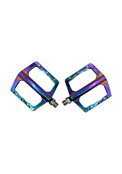 Asistan Drox Pd 720r Rulmanlı Pedal Çivili Mtb Freeride Bmx Geniş Platform Bisiklet Pedalı Rainbow