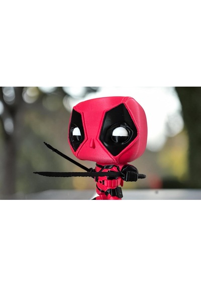 Funko Pop Marvel Deadpool Figür 10 Cm Koleksiyonluk Standlı Masaüstü Dekoratif Biblo Oda Dekoru