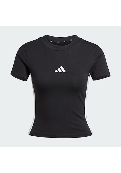 Adidas Essentials 3-stripes Slim Baby Kadın Tişört C-adıjc8325b30a00 Siyah
