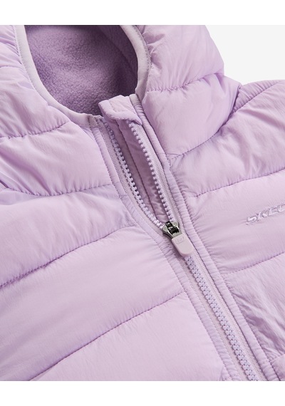 Skechers G Essential Hooded Jacket Büyük Kız Çocuk Mor Mont Sk2620100-4342