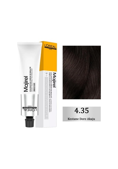 Loreal Professional Majirel 4.35 Kestane Dore Akaju 60 Ml Saç Boyası