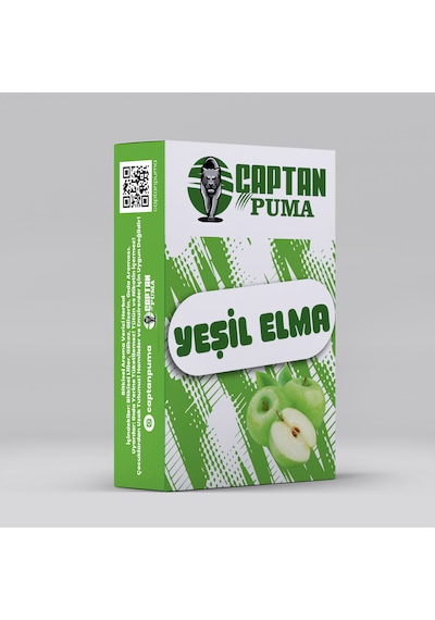 Captan Puma Yeşil Elma Aromalı Mela 50gr.