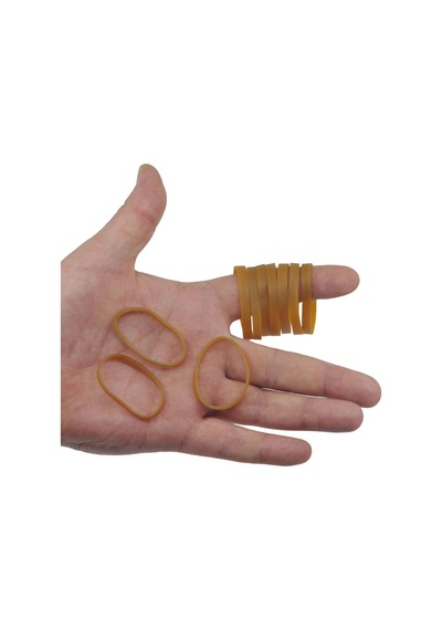 Kauçuk Geniş Paket Lastiği 50x5mm 500 Gram 5li Paket