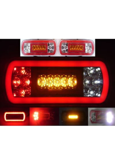Ahmet Otomotiv Neon 24v Led Dikdörtgen Stop Lambası