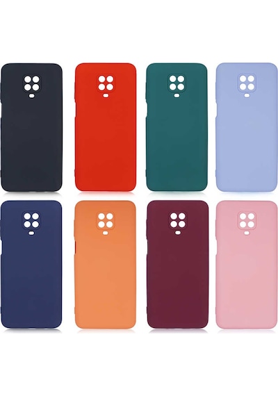 Xiaomi Redmi Note 9 Pro Kılıf Zore Mara Lansman Kapak Koyu Mor