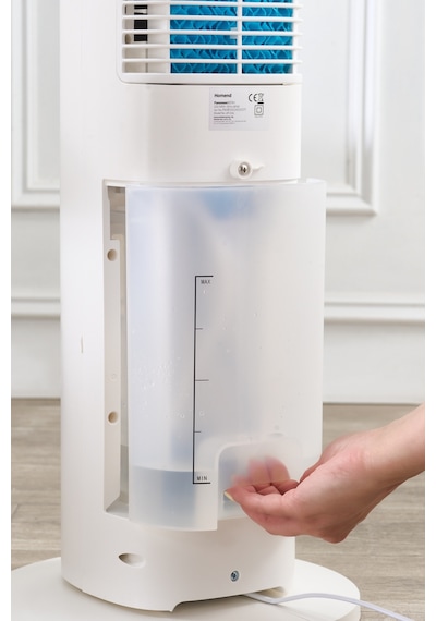 Homend Fanomen 9011H Uzaktan Kumandalı Soğuk Su & Buz Hazneli Kule Tipi Vantilatör 60W