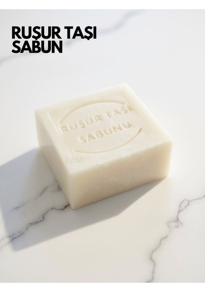 Ruşur Taşı Sabunu Doğal Peeling Etkili Nemlendirici Beyazlatıcı Ve Cilt Arındırıcı Sabun 110-120 Gr