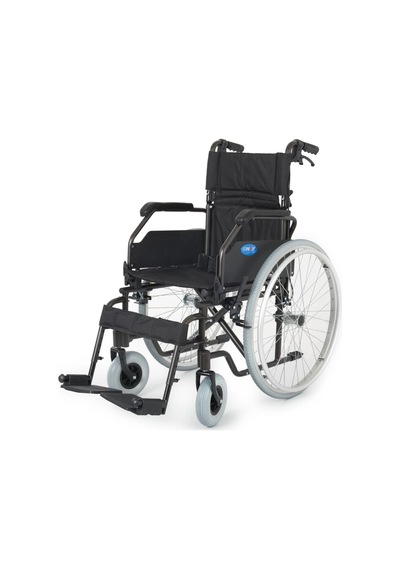 Tekerlekli Sandalye Hafif Alüminyum Şase,40cm Oturma Genişliği,refakatçi Freni Dm-321